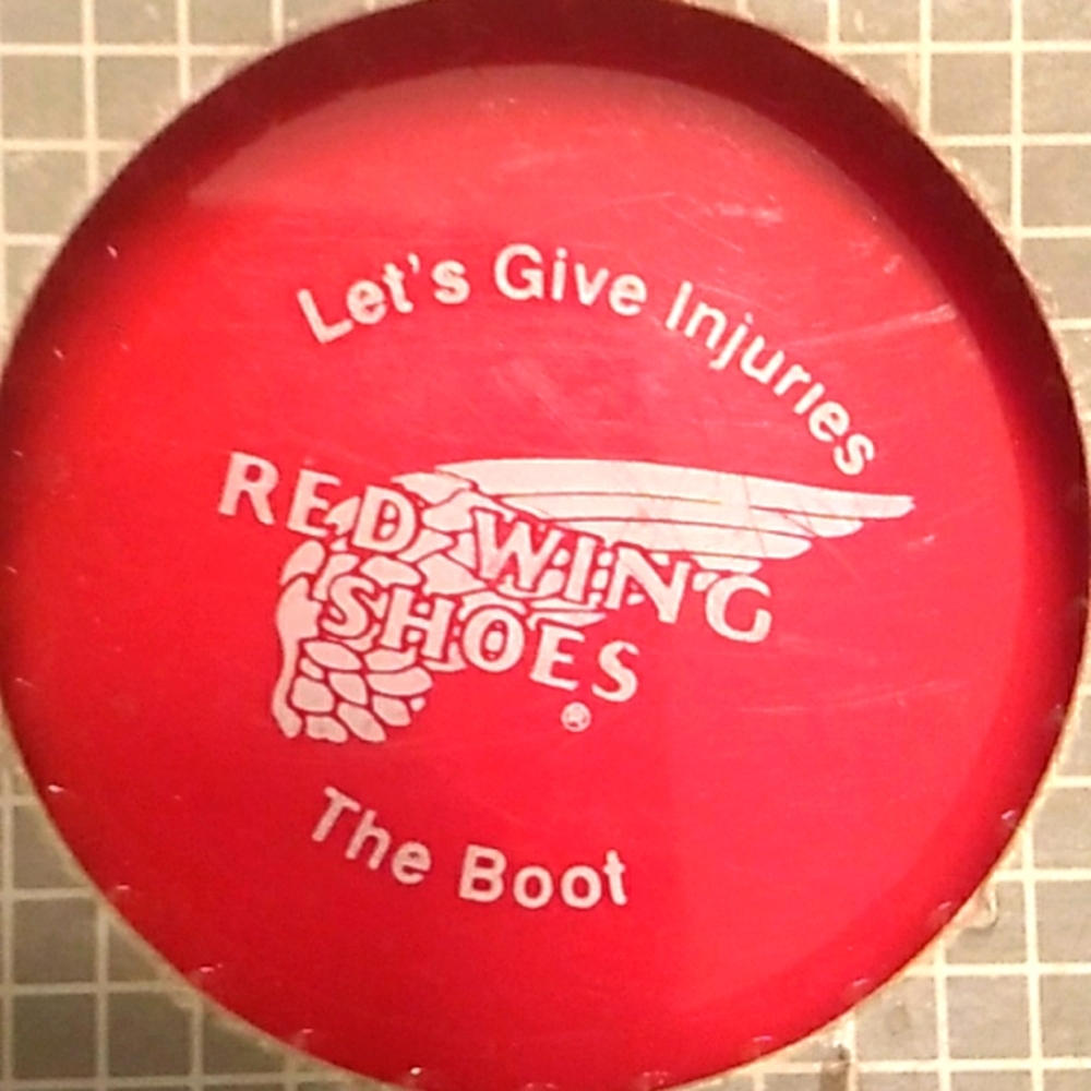🥾 Red Wing Shoes VINTAGE Coasters Advertising PROMO DEADSTOCK